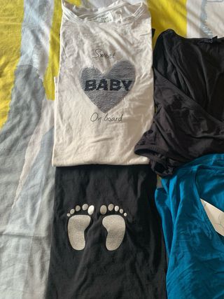 Camisetas embarazo y lactancia XL