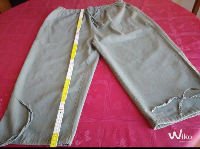 Pantaloni estivi al polpaccio tg.46