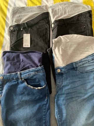 Vaqueros embarazo talla 46