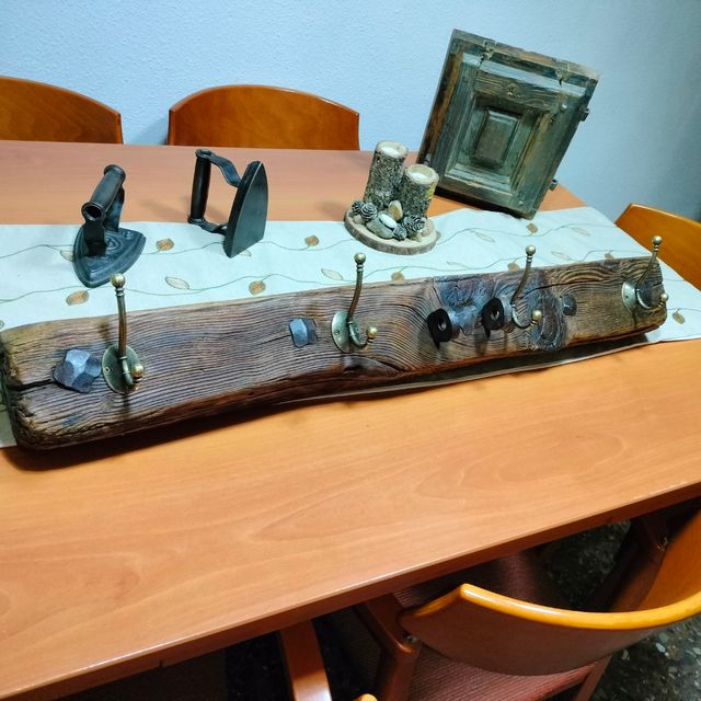 Pecha rústica de viga de Trillo única y exclusiva.