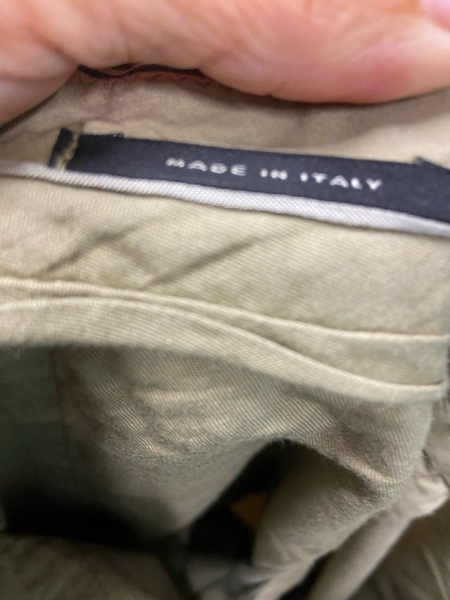 PANTALON CABALLERO, rayas negras