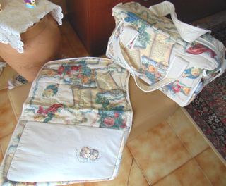 Borsa per il cambio con fasciatoio Baby Più Angeli