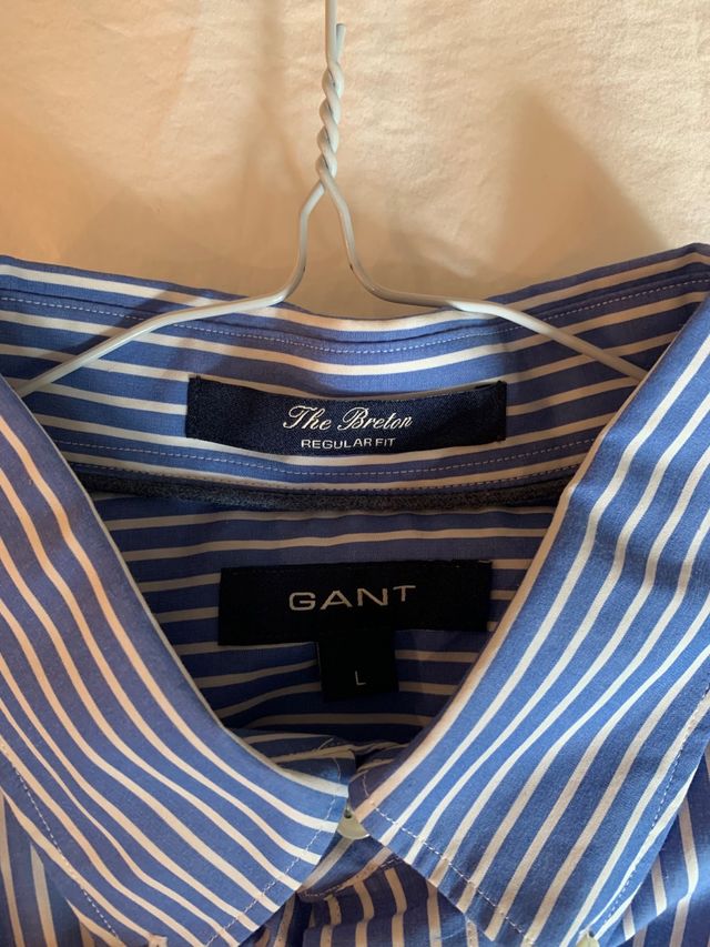 Camisa hombre Gant - L - nueva