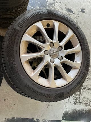 LLANTAS + NEUMÁTICOS AUDI 16 PULGADAS