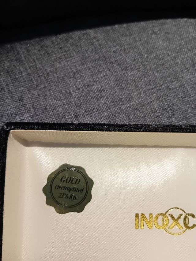 Astuccio per penne e penne Inoxcrom Gold