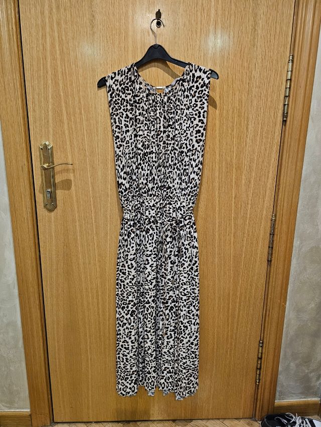Vestido estampado animal print