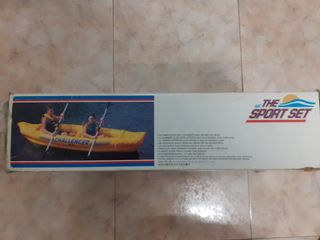 Kayak Challenger K2 inchable dos personas y remos