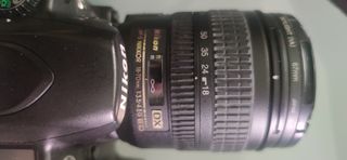 Cámara Reflex Nikon D 80 impecable.