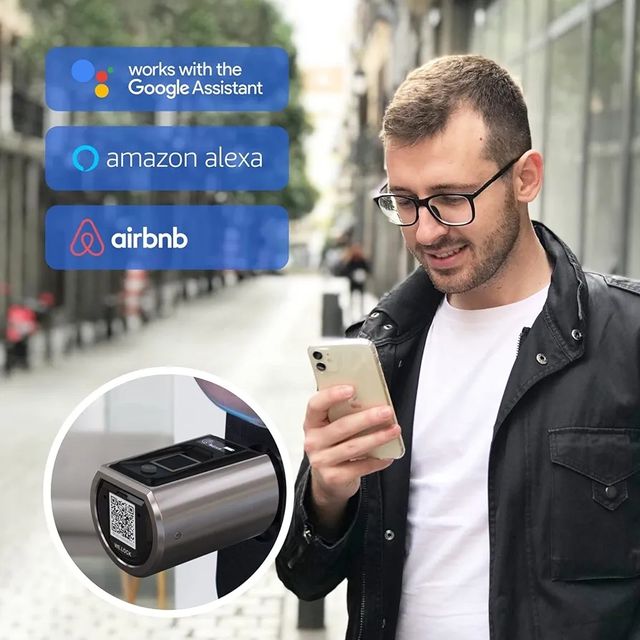 Cerradura puerta por Huella RFID App