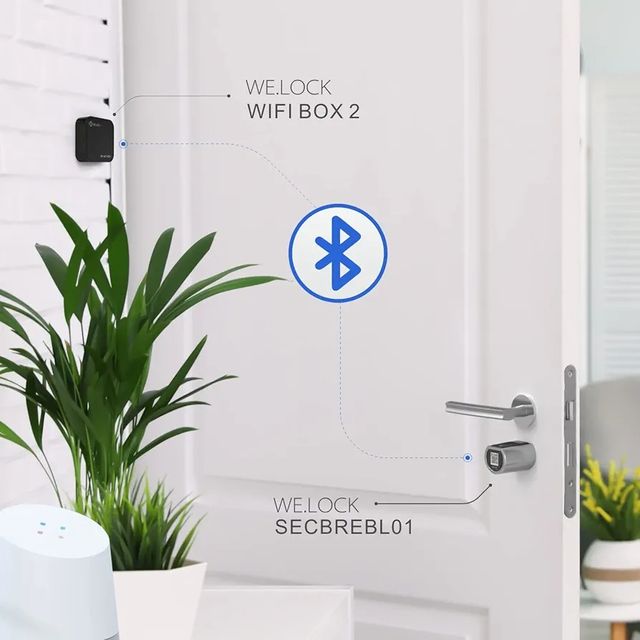 Cerradura puerta por Huella RFID App