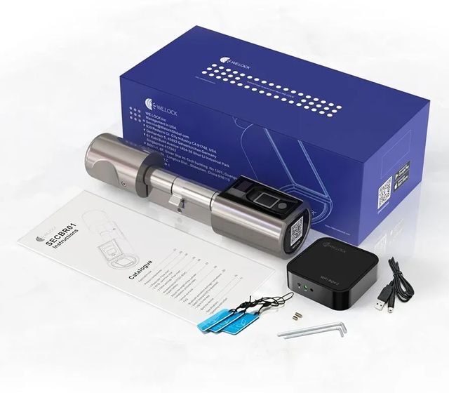 Cerradura puerta por Huella RFID App