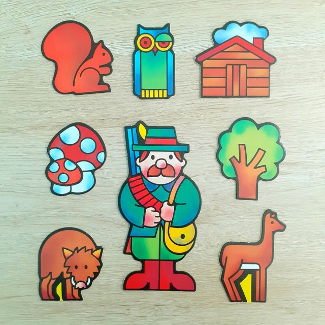 Movipuzzle Bosque de EDUCA 1982