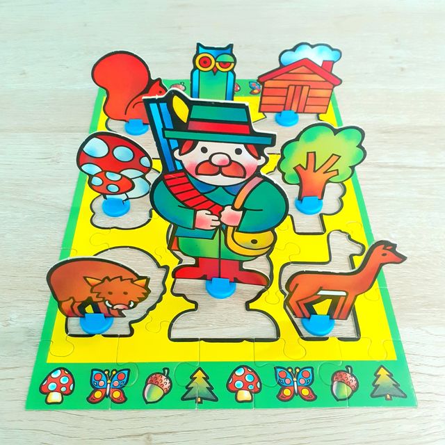 Movipuzzle Bosque de EDUCA 1982