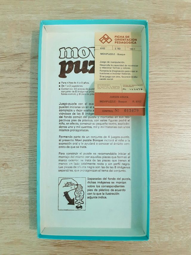 Movipuzzle Bosque de EDUCA 1982