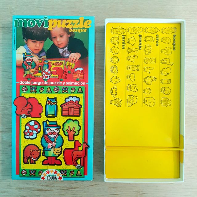 Movipuzzle Bosque de EDUCA 1982