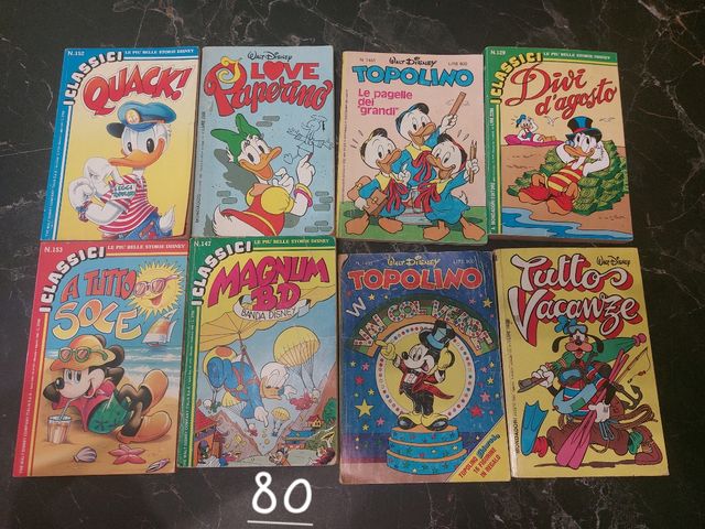 Fumetti Disney da collezione anni 80-90