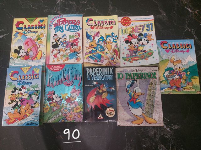 Fumetti Disney da collezione anni 80-90