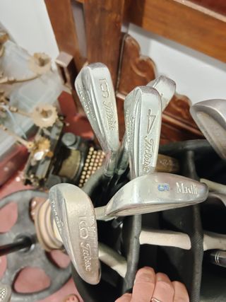 Bolsa y palos de Golf 
