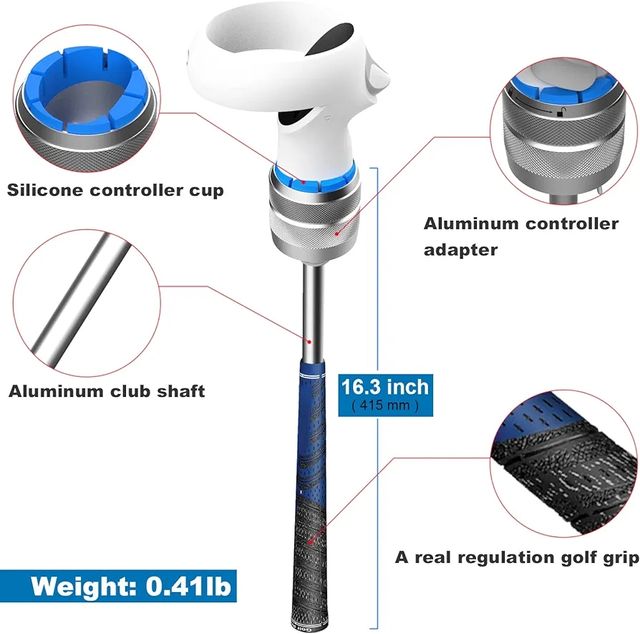 Mango de palo de golf Oculus Meta