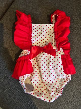 Traje flamenco bebe 