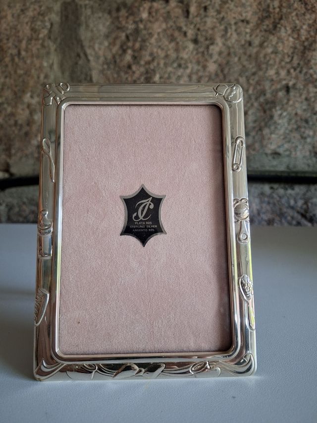 Marco de plata infantil