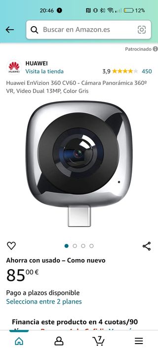 Cámara 360 VR Huawei