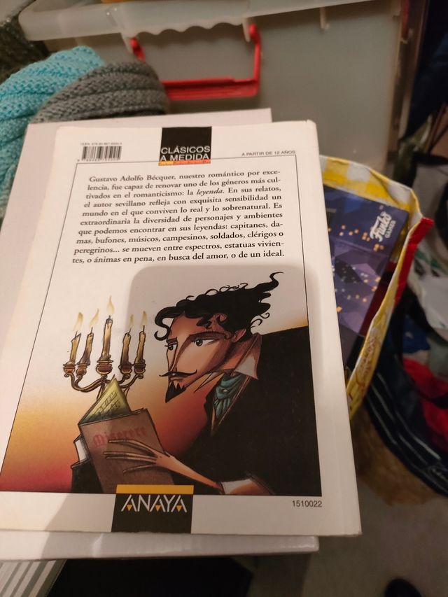 Libro leyendas de g. a becquer