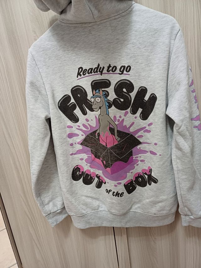 Felpa ragazzi Rick and Morty S