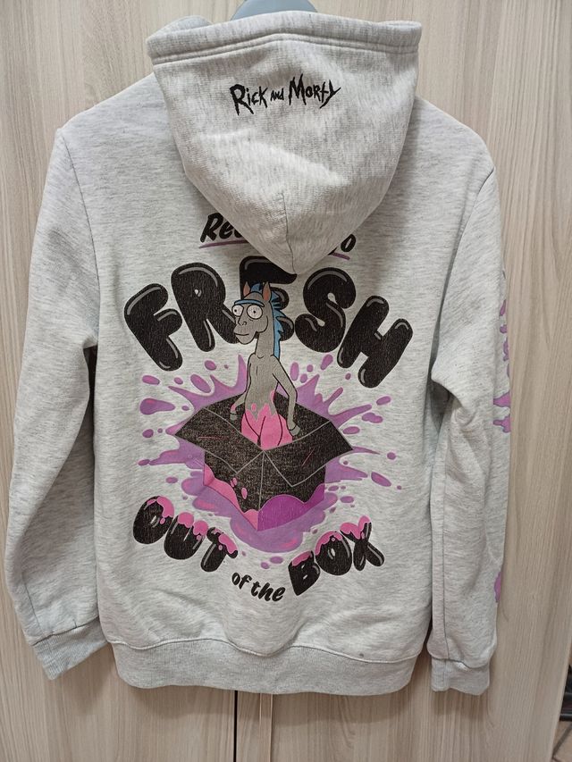 Felpa ragazzi Rick and Morty S