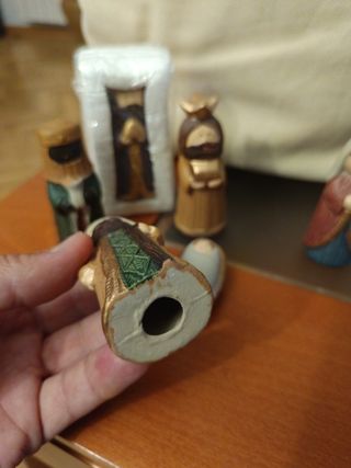 Figuras Portal de Belén artesanal 