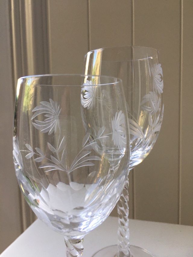 COPAS CRISTAL TALLADO