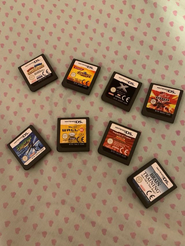 Lote 8 juegos nintendo Ds/3Ds