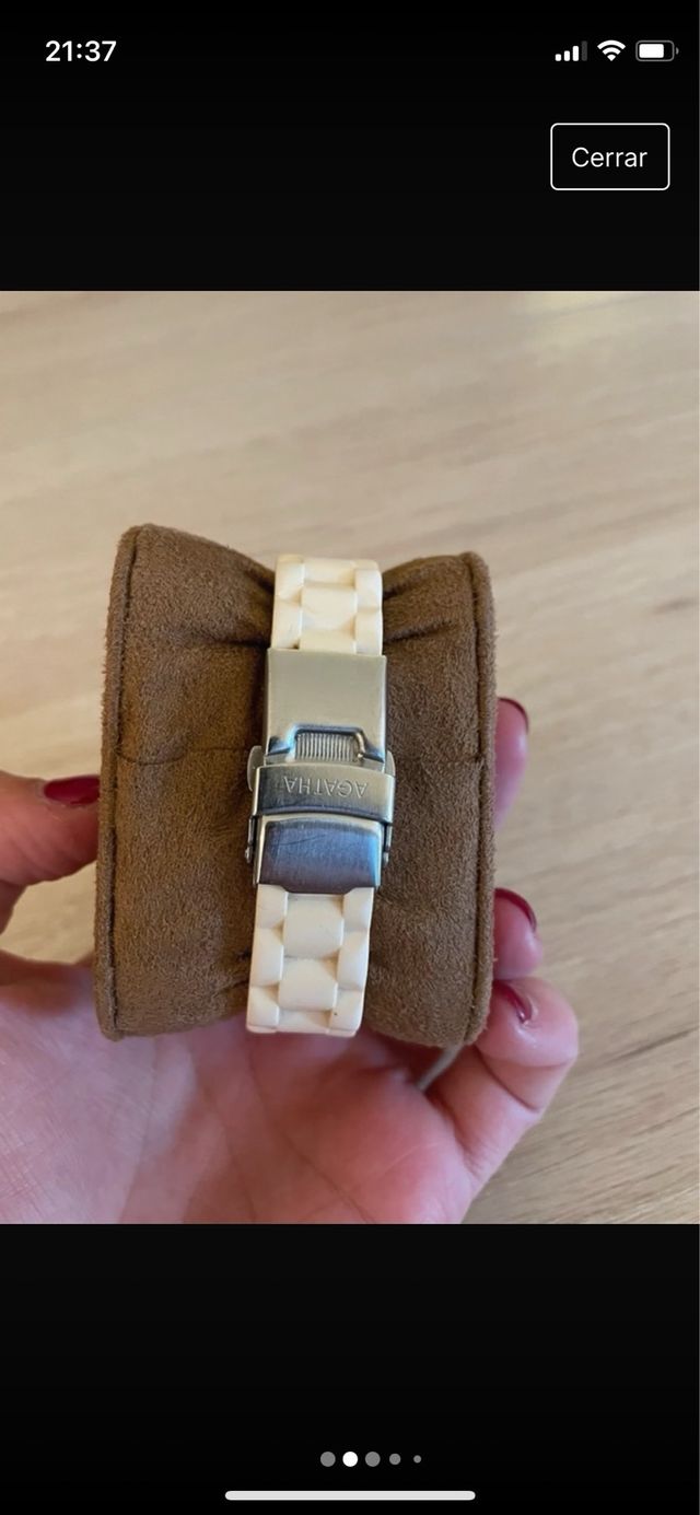 Reloj Correa Caucho Agatha