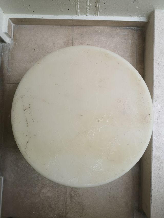 Depósito de polietileno cilíndrico