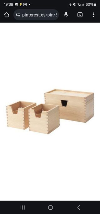 Cajas FÖRHÖJA de IKEA