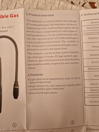 detector de gas 