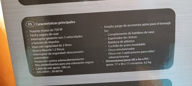 Robot da cucina/robot da cucina