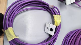 Cables de red, lote con terminales 