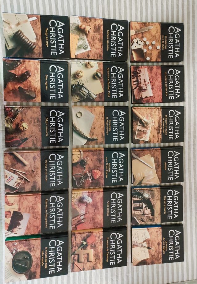 Colección libros Agatha Christie