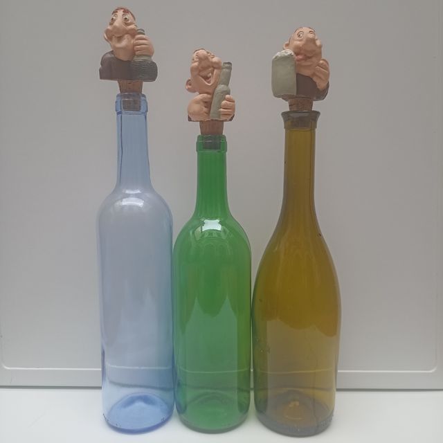 Tapones decorativos para botellas