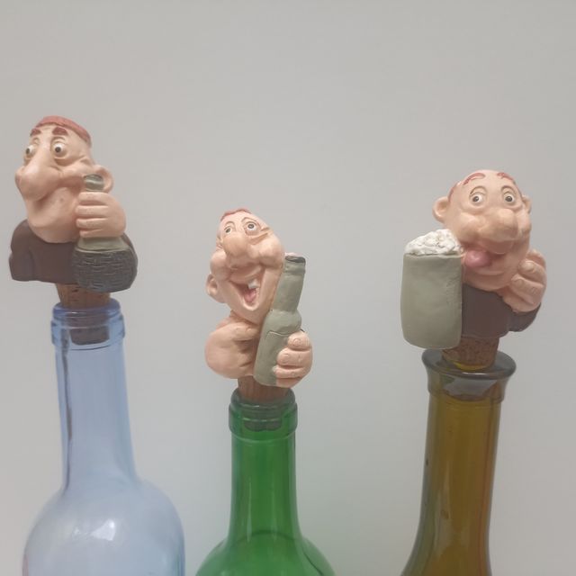 Tapones decorativos para botellas