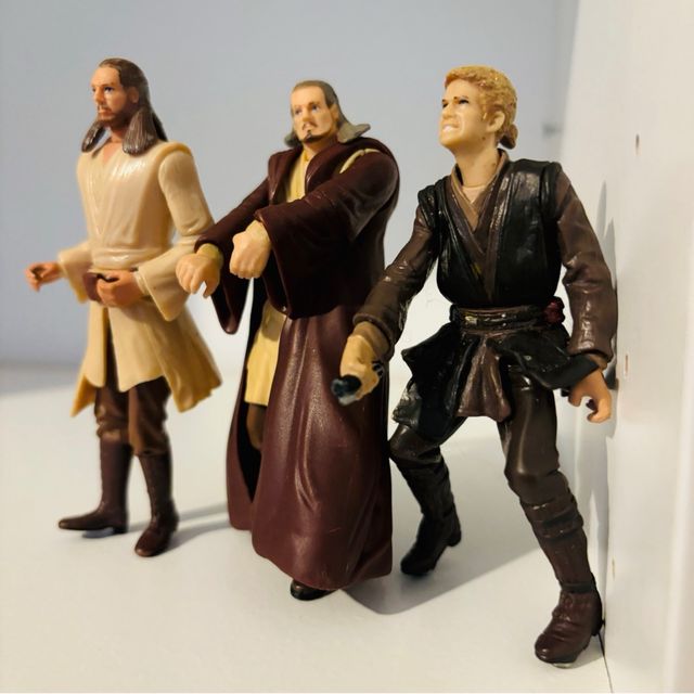 Lote de 3 figuras star wars