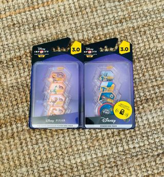 Lote de 2 set de power disc disney infinity