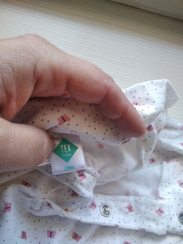 Lote 6 camisetas niña 18 meses