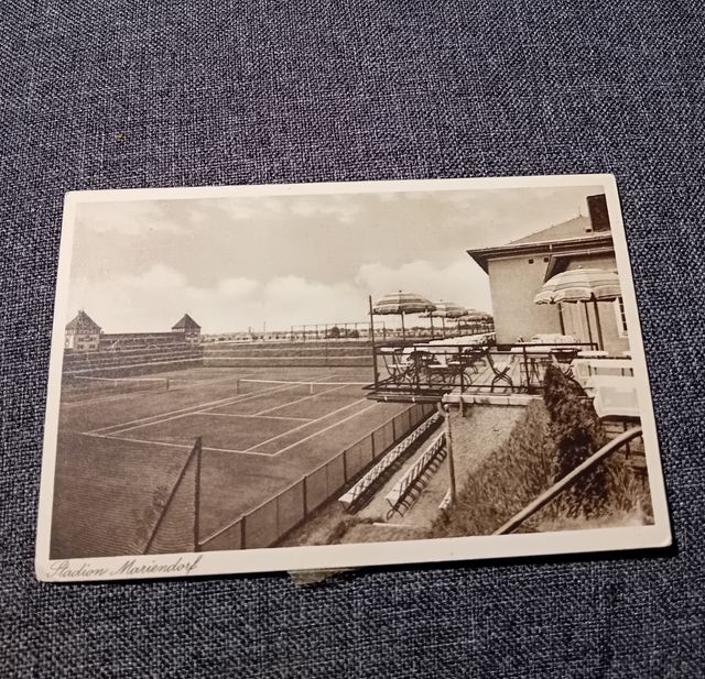 Vecchia cartolina Stadoin Mariendorf Berlin