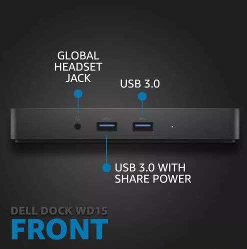 Dock DELL WD15 USB-C