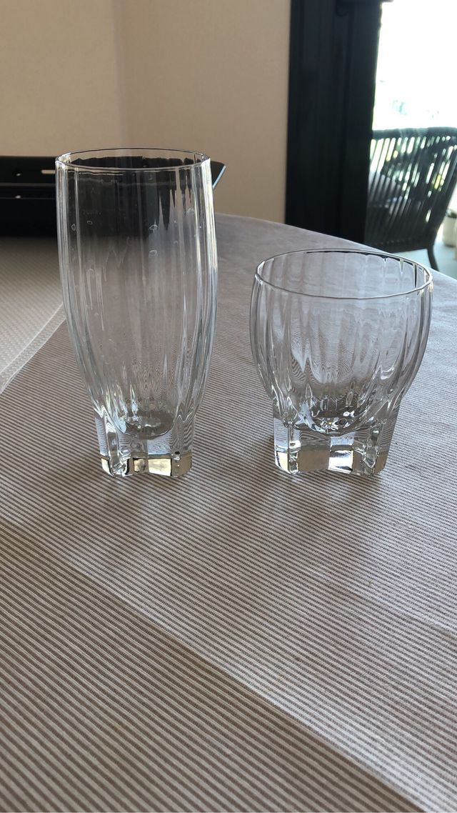juego Vasos Cristal 11 unidades