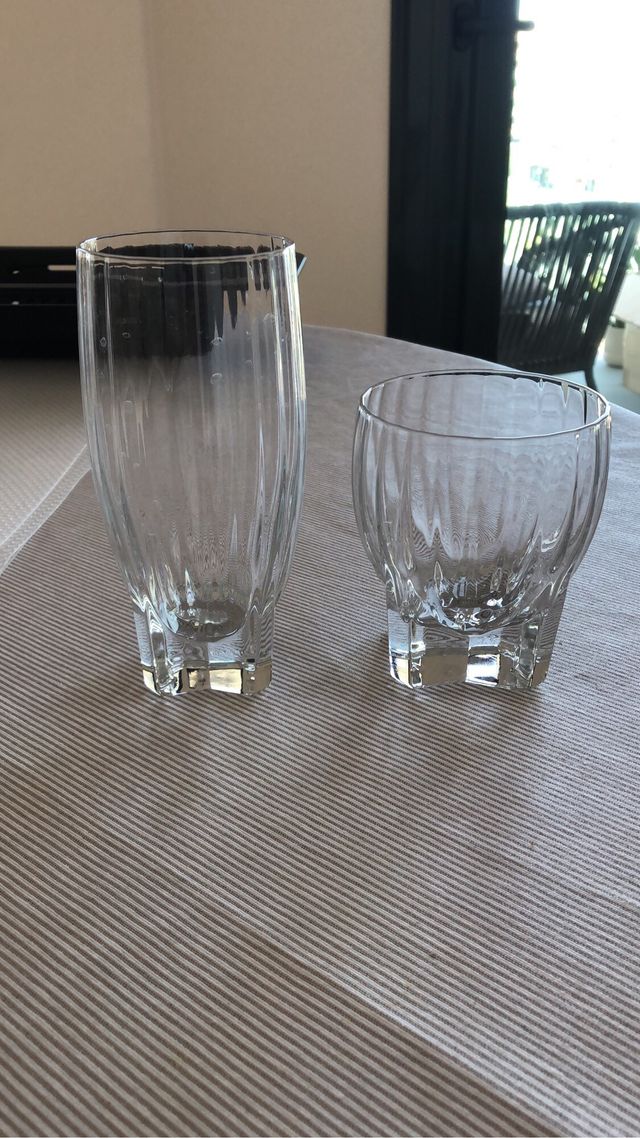 juego Vasos Cristal 11 unidades