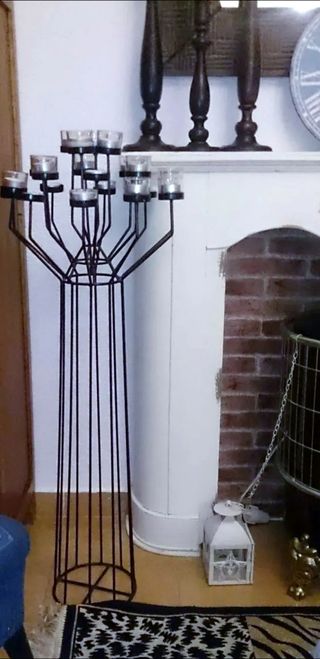 Candelabro grande forma  de árbol 