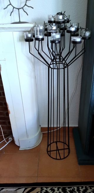 Candelabro grande forma  de árbol 